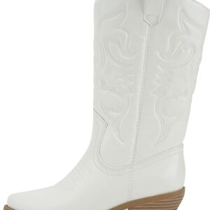 Soda Reno Women Western Cowboy Pointed Toe Knee High