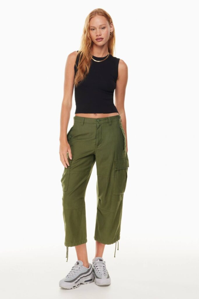 Cropped cargo pant