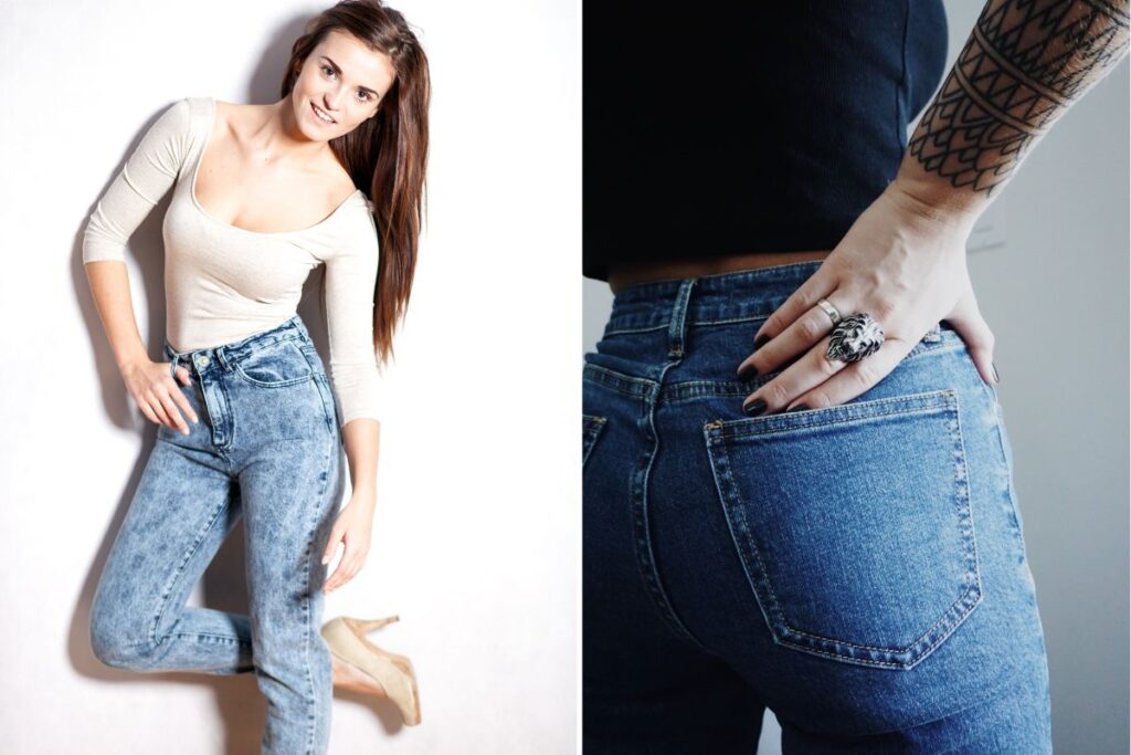 How to Convert High-Rise Jeans into Low-Rise