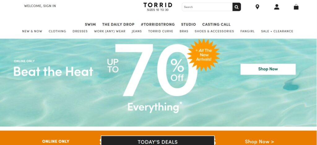 Best Online Clothing Stores Torrid