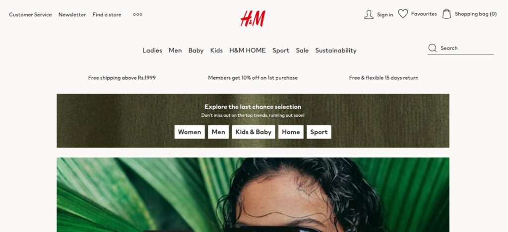 Best Online Clothing Stores H&M