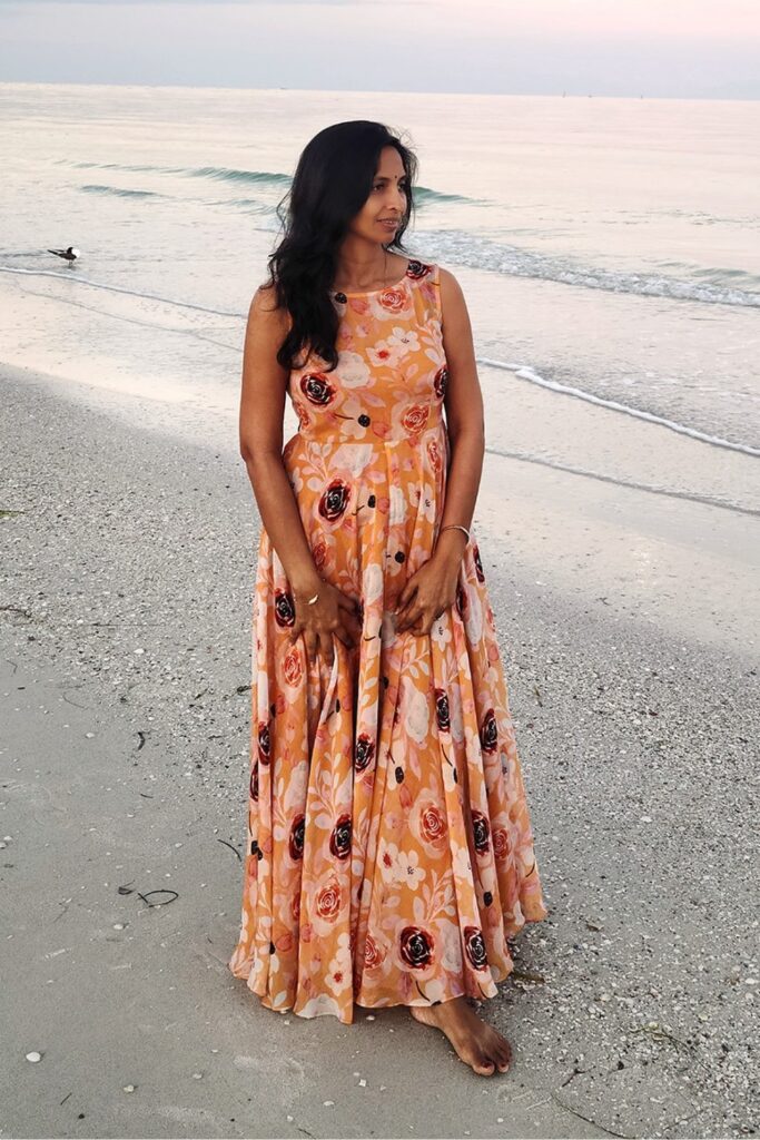 What to Wear to the Beach Midi and maxi dresses in lightweight fabrics