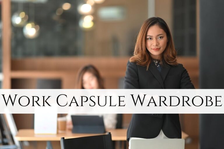 Work Capsule Wardrobe