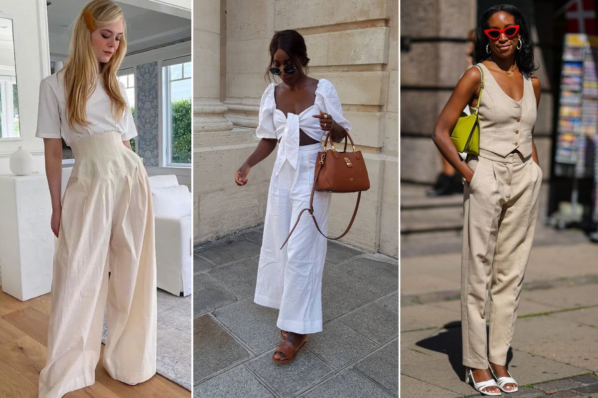 how to style linen pants