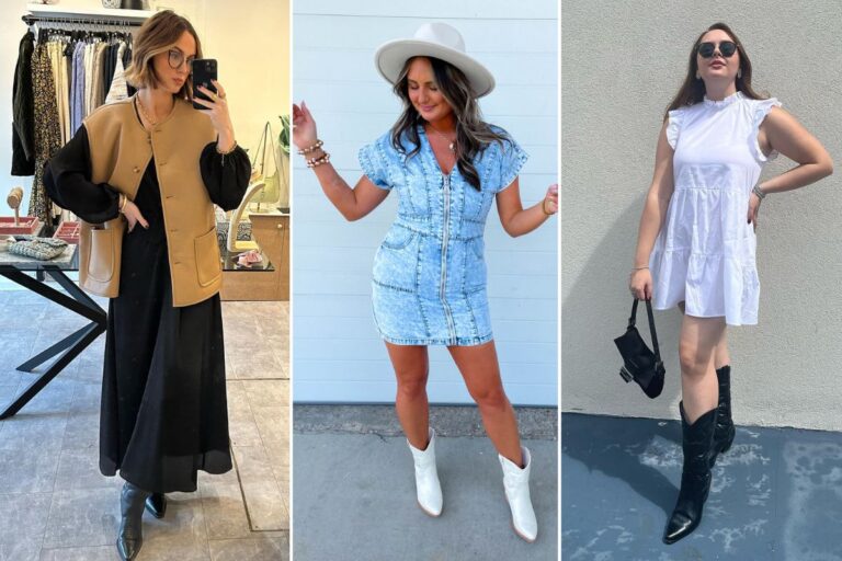 Dresses to Wear with Cowboy Boots