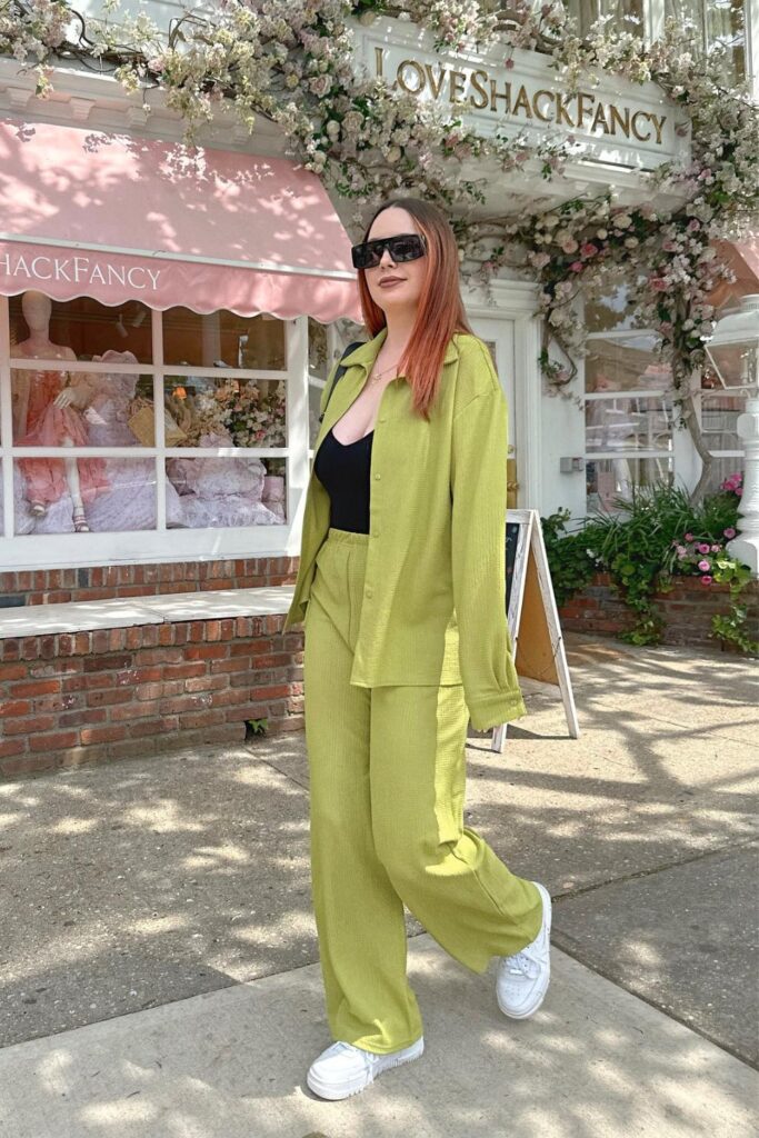 Bright Oversized Suit