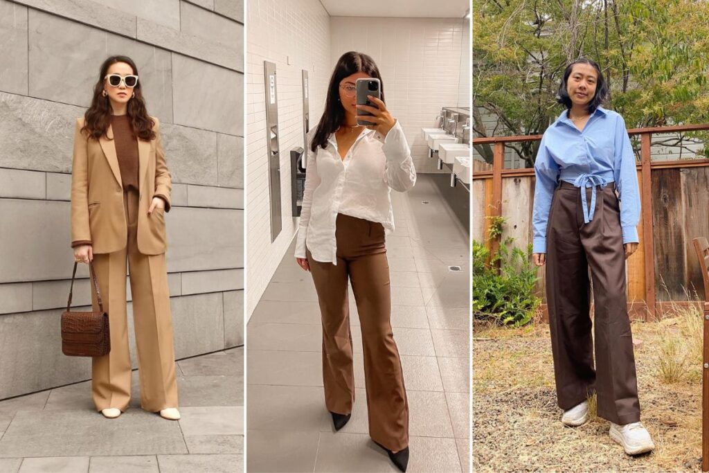 Outfits to Wear with Brown Pants