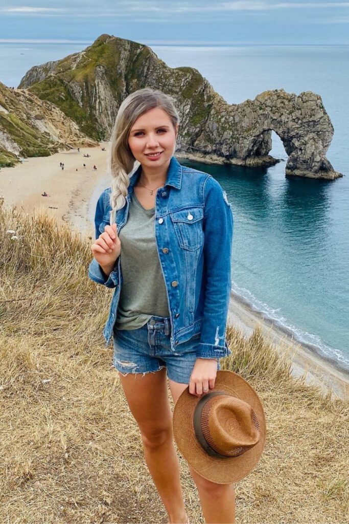 Denim Jacket and Denim Shorts