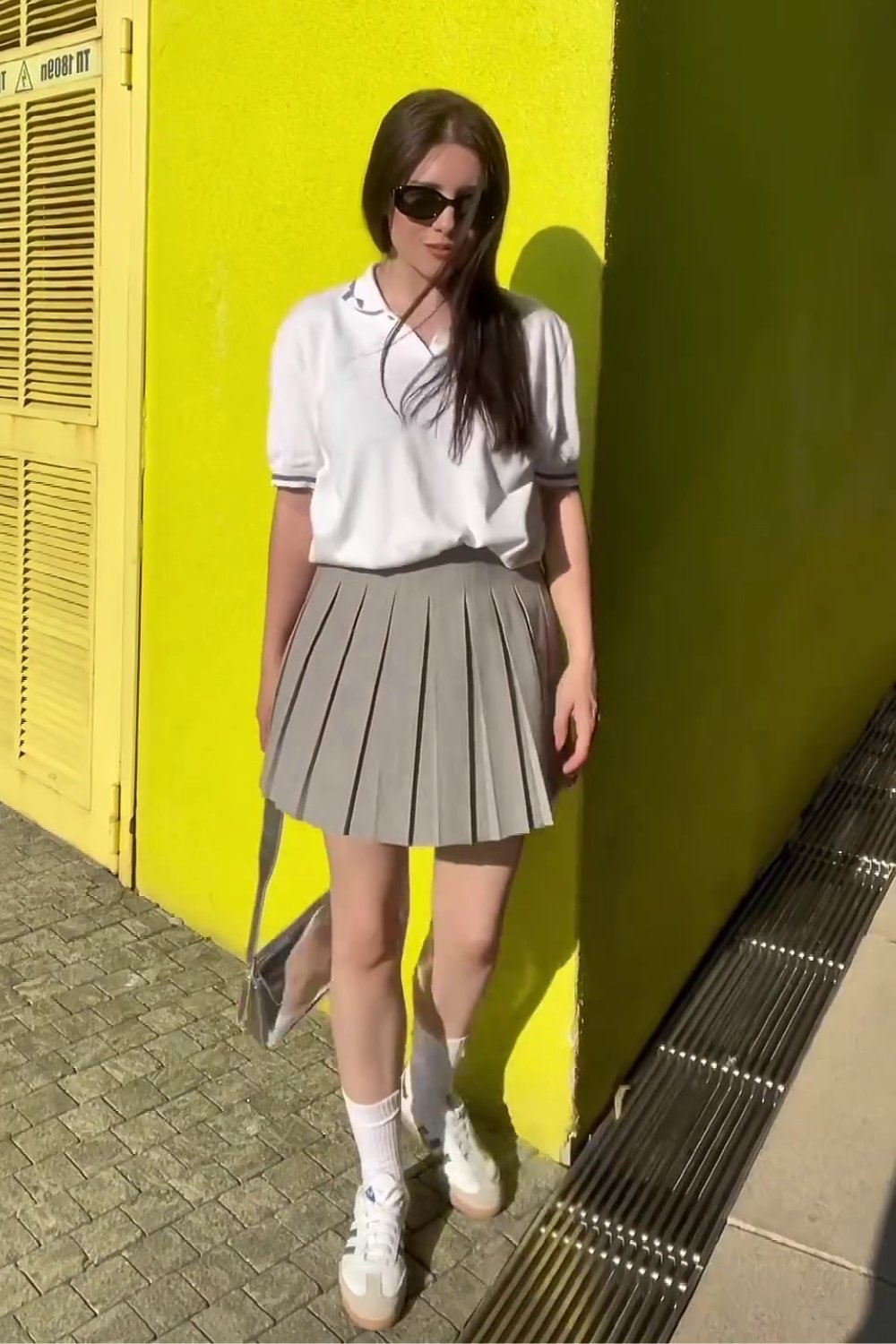 Polo Shirt and Tennis Skirt