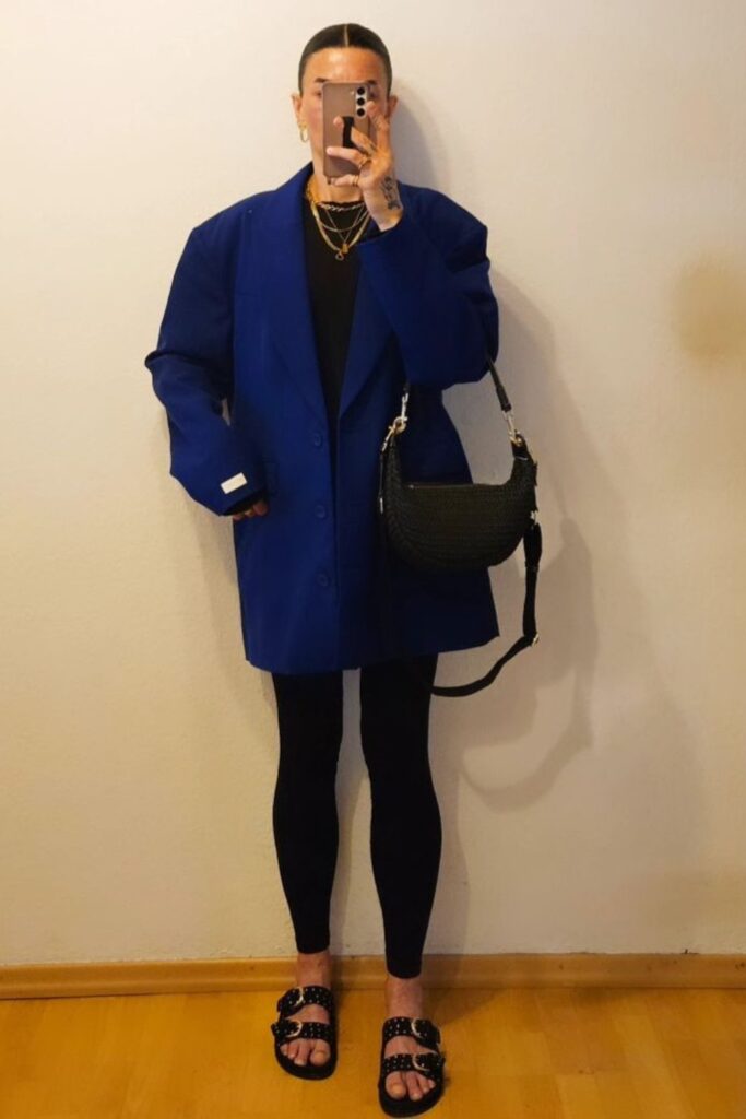 Oversized Coat and Leggings