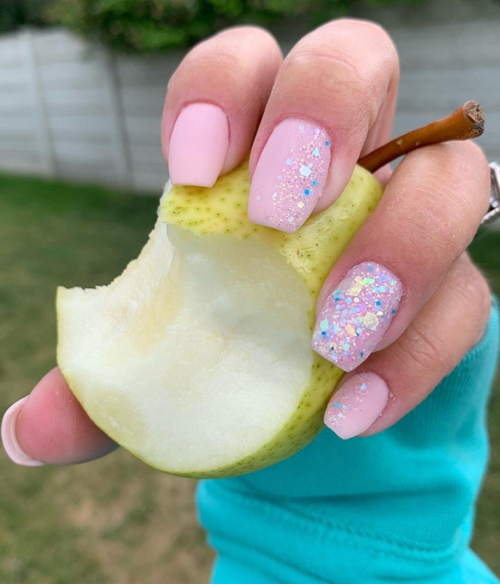 Iridescent Pink Shimmer
