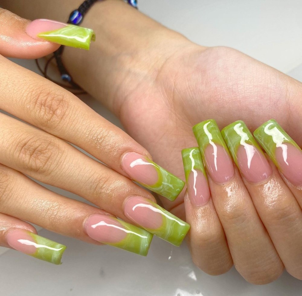 Marbled Lime Magic