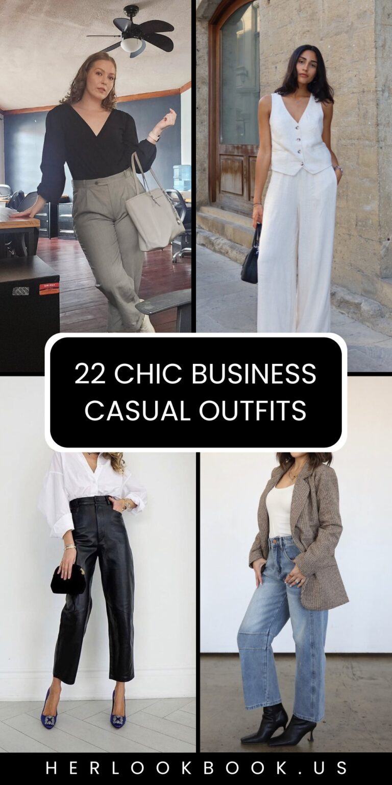 22 Chic Business Casual Outfits