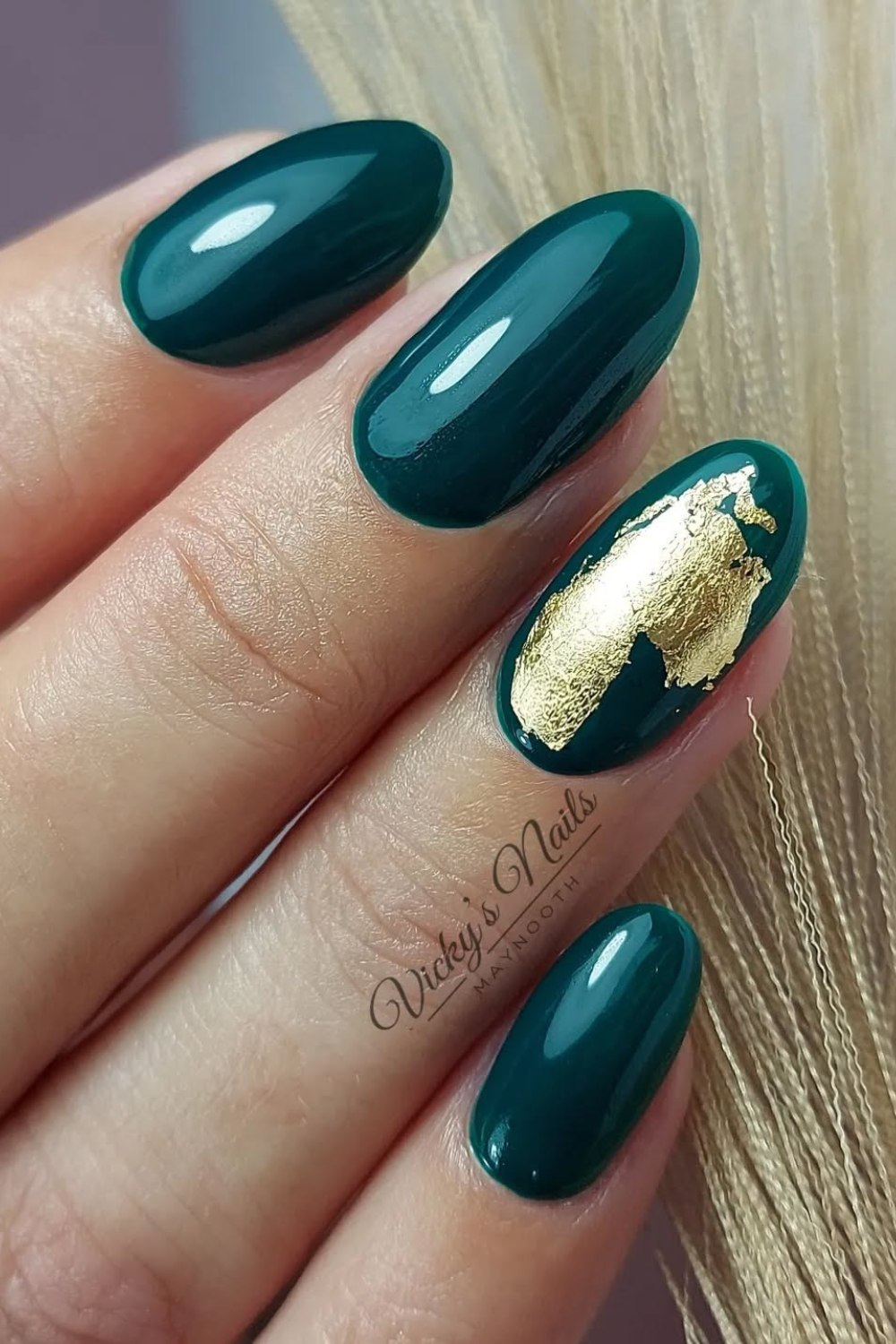 Golden Foil Accent