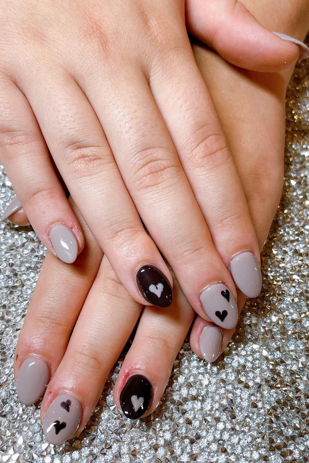 Gray With Black Accents