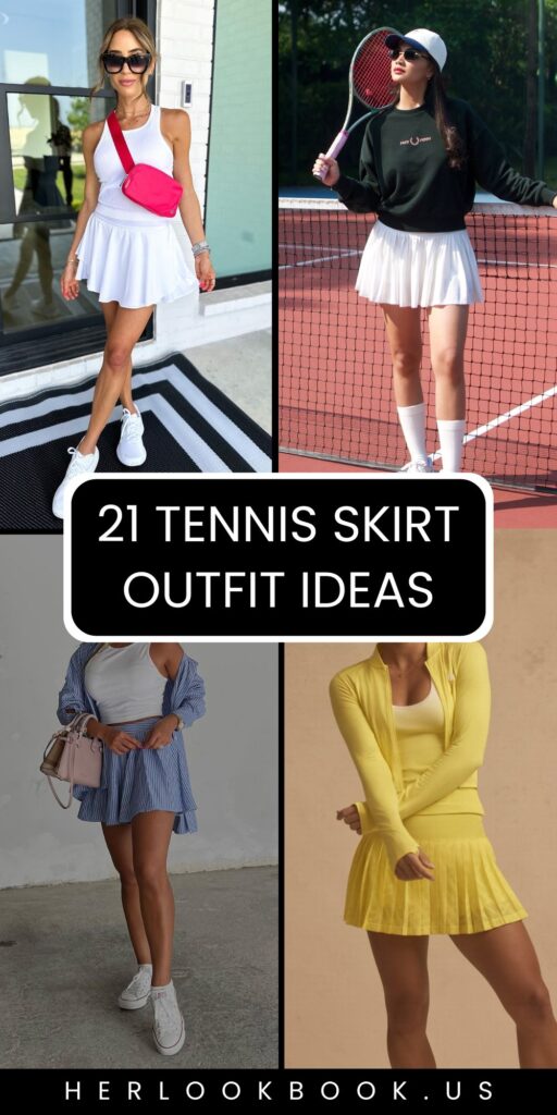 Tennis Skirt Outfit Ideas